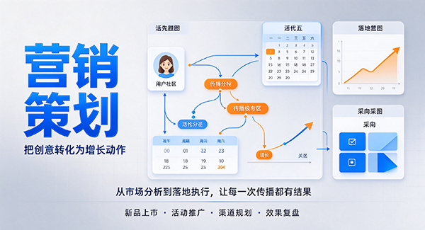 元宝区营销策划